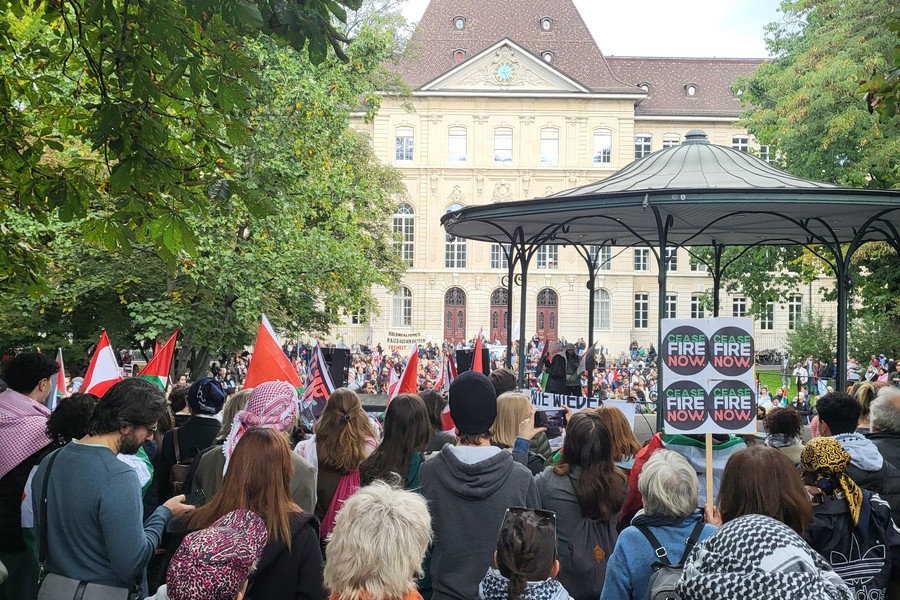 Le conseil de ville de Bienne adopte un postulat sur la solidarité avec les Palestinien·ne·s !